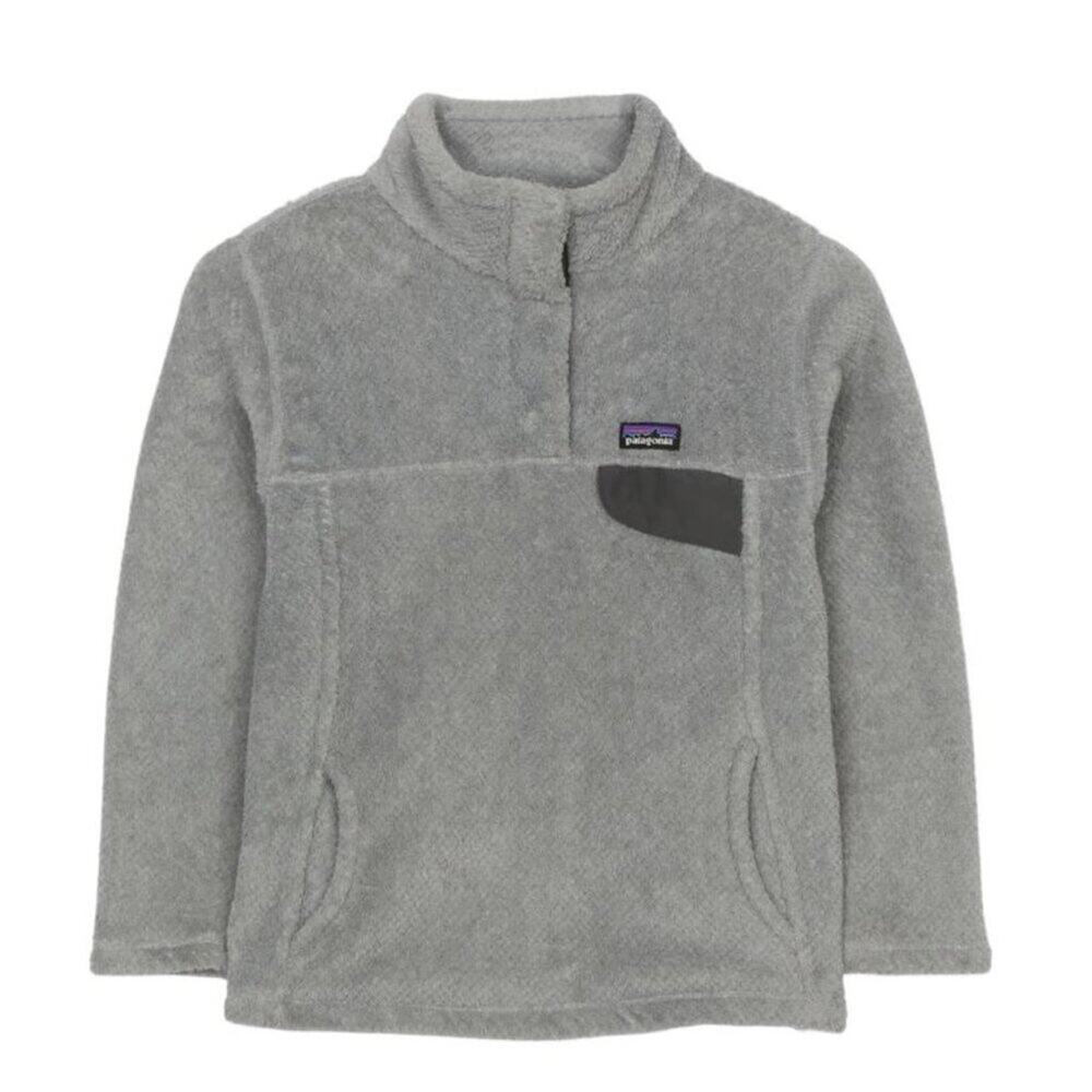 Patagonia Snap T Pullover Fleece Sweater 1/4 snap buttons Longsleeve Size XL 14